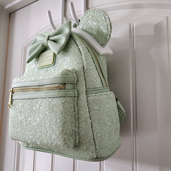 Loungefly mint Sequin - Picture 4 of 6